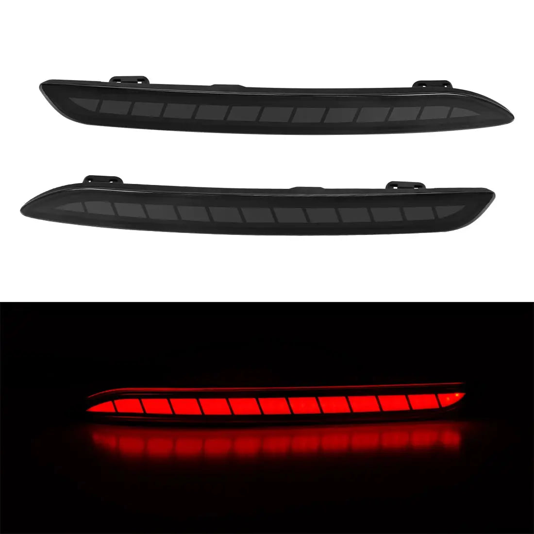 For Honda Accord 2023 2024 LED Rear Bumper Reflector Light Auto Brake Warning Lamp Waterproof Multi-function Car Accessories by InterCyprus Trading Ltd