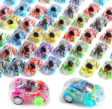 Mini Pull Back Racing Cars Set - 12/100 Pcs for Kids &amp; Toddlers, Perfect Pinata Fillers &amp; Party Bag Stuffers for Boys &amp; Girls Random colors / 100pcs