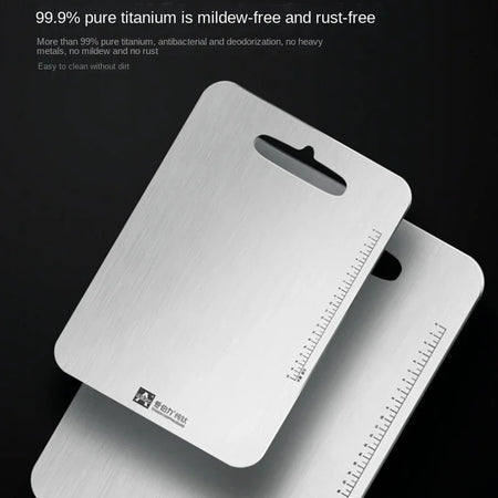 3.0mm Thickened Pure Titanium Cutting Board &ndash; Eco-Friendly