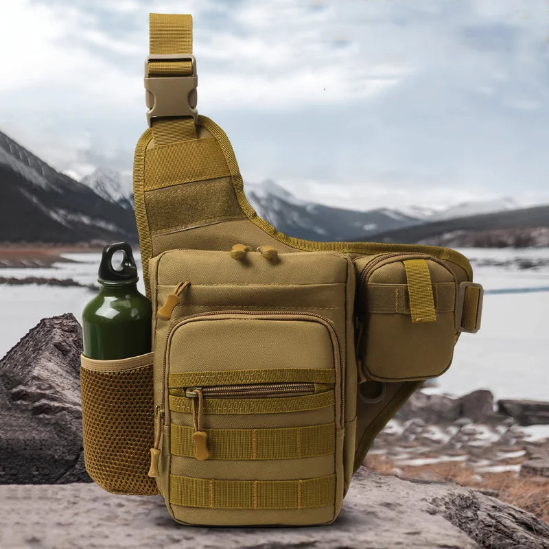 Camping Climbing Bag Chest Pouch &ndash; Crossbody Molle Utility
