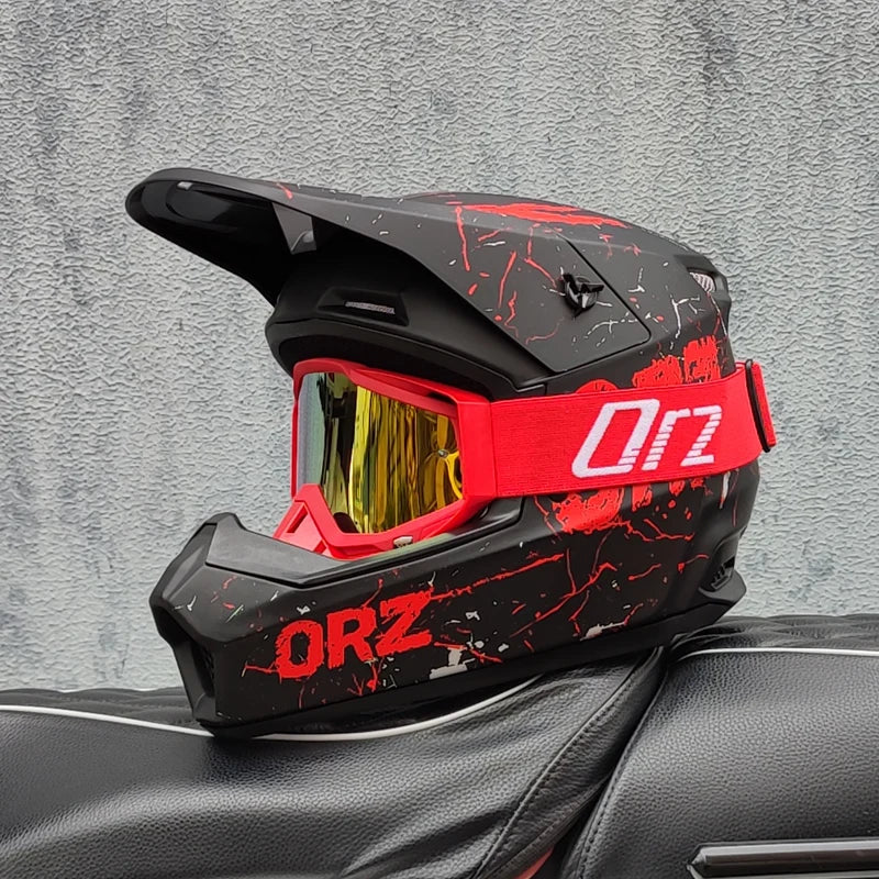 Off Road Racing Motorcycle Helmet &ndash; Full Face Protection