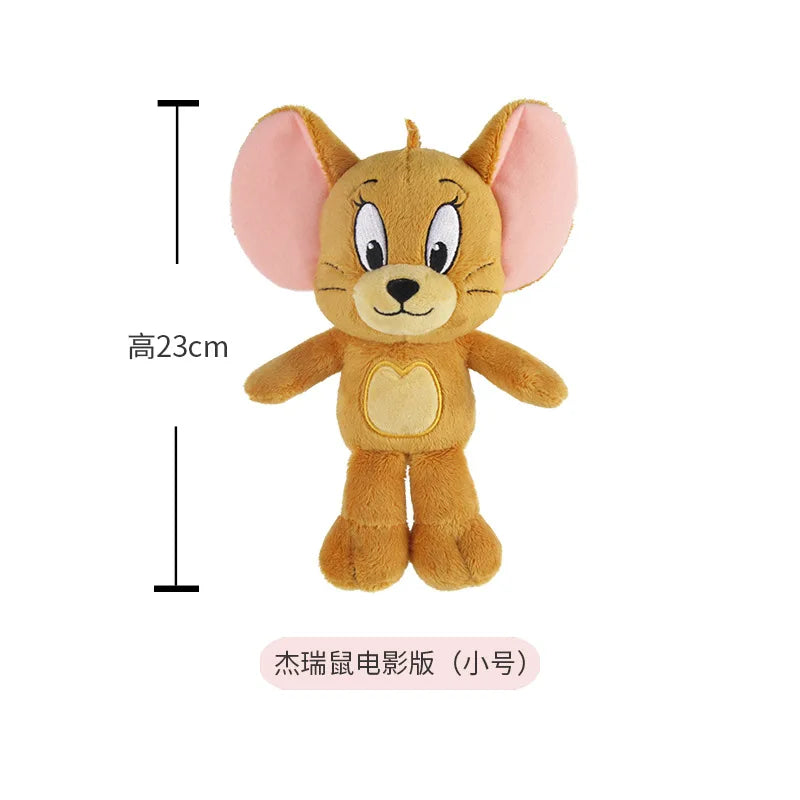 Tom and Jerry Plush Toys - Adorable Stuffed Dolls for Kids Movie 23cm Jerry
