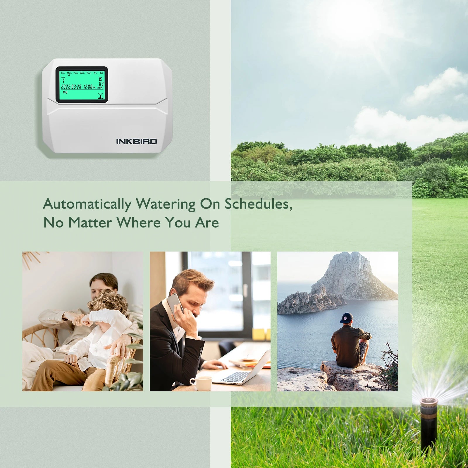 InkBird Garden Irrigation Timer &ndash; Smart WiFi Controller