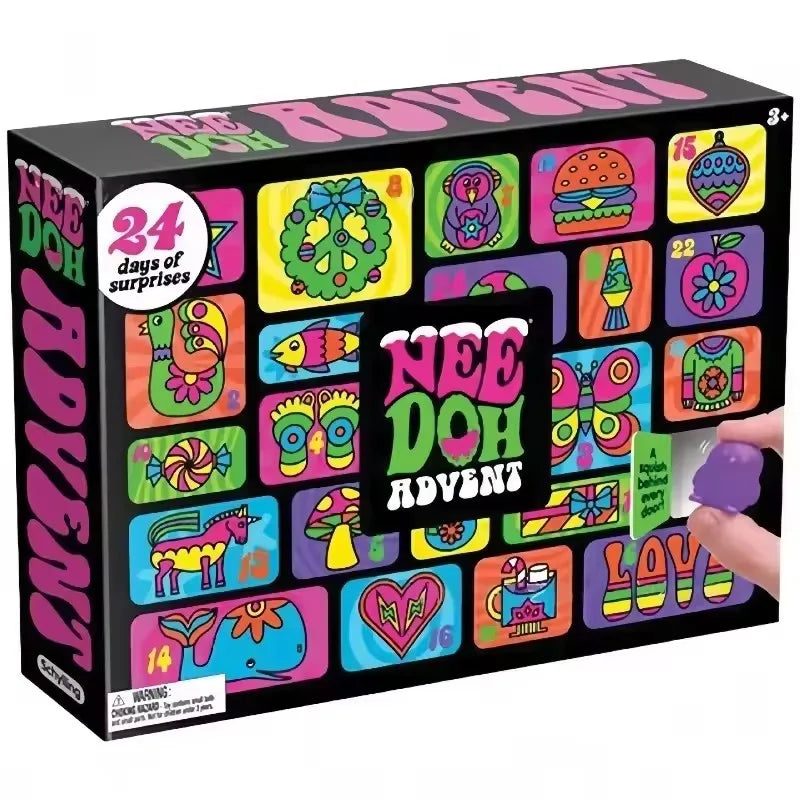Christmas Treasure Hunt Countdown Calendar, New Year Blind Box Plastic Toy Gift