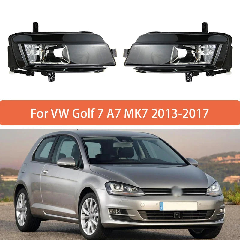 Fog Lamp Assembly For VW Golf 7 A7 MK7 2013-2017 Front Bumper Anti Fog Light 5GG941661 5GG941662