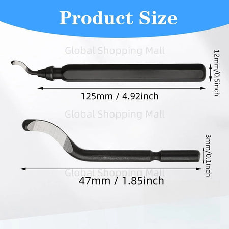 Metal RB1000 Deburring Tool Kit - Efficiently Smooth Wood &amp; Plastic