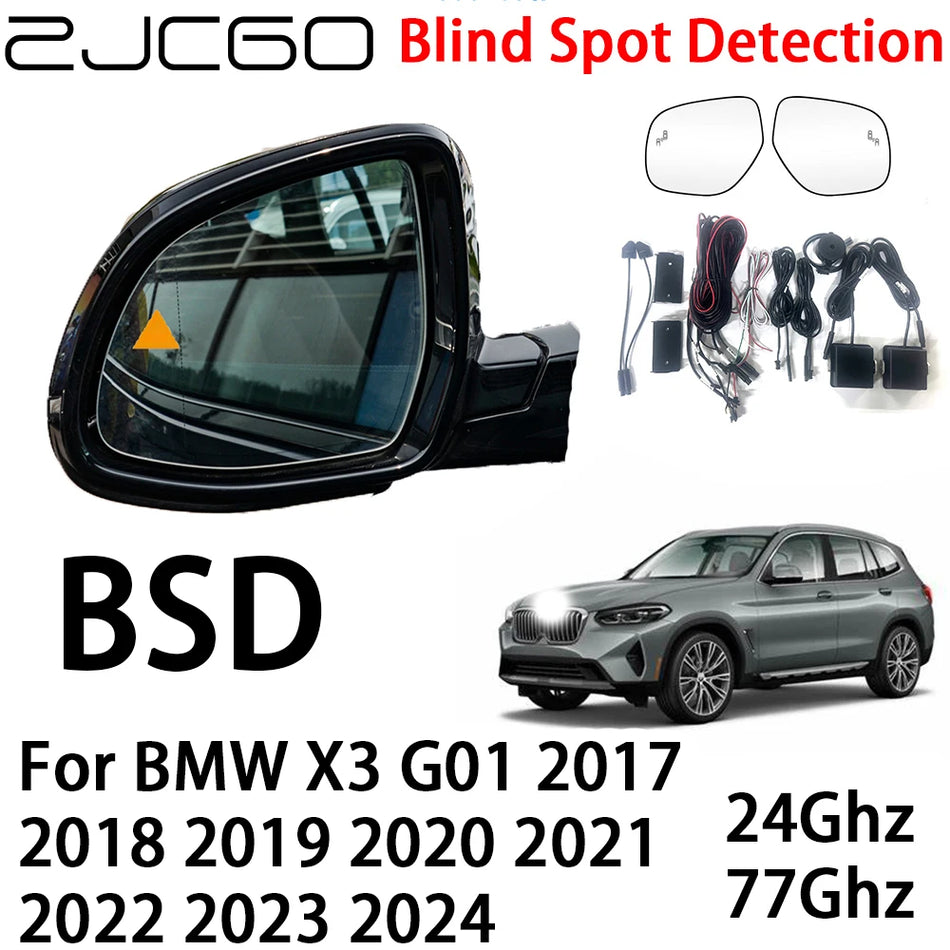 BMW X3 G01 Radar Warning System with Blind Spot Detection