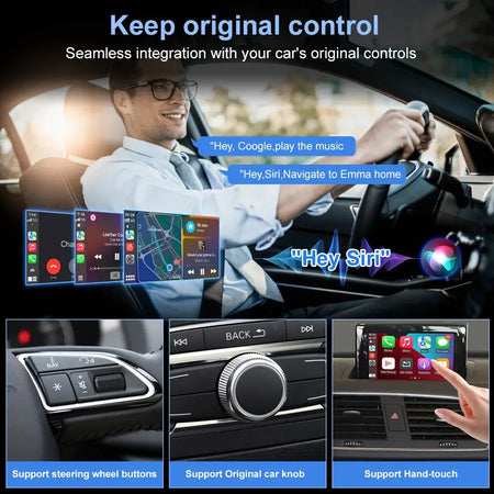 New Upgrade Wireless CarPlay Android Auto For Audi A1 Q3 2012-2018 MMI 2G RMC System With AirPlay Mirror Link Function BOX by InterCyprus Trading Ltd