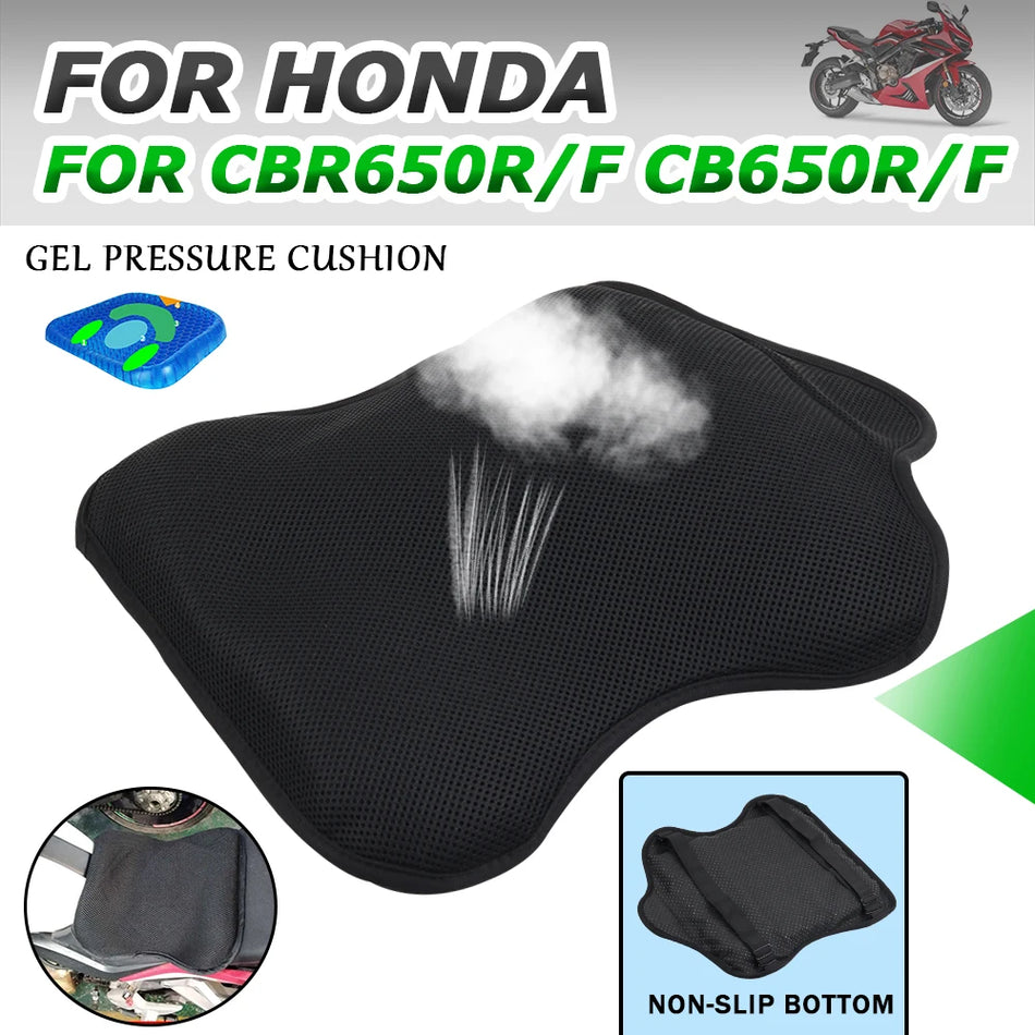 Κάλυμμα Μαξιλαριού Καθίσματος Gel Honda CBR650R CB650R CB650F με Μαξιλάρι Πίεσης
