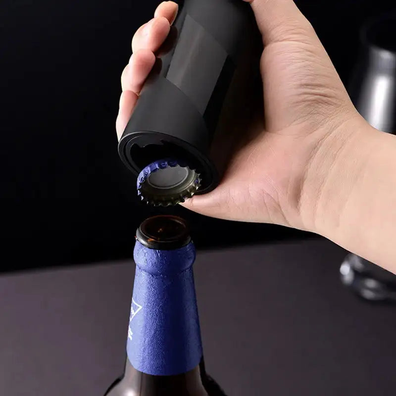 Automatic Beer Bottle Opener Magnet Push Down Opener