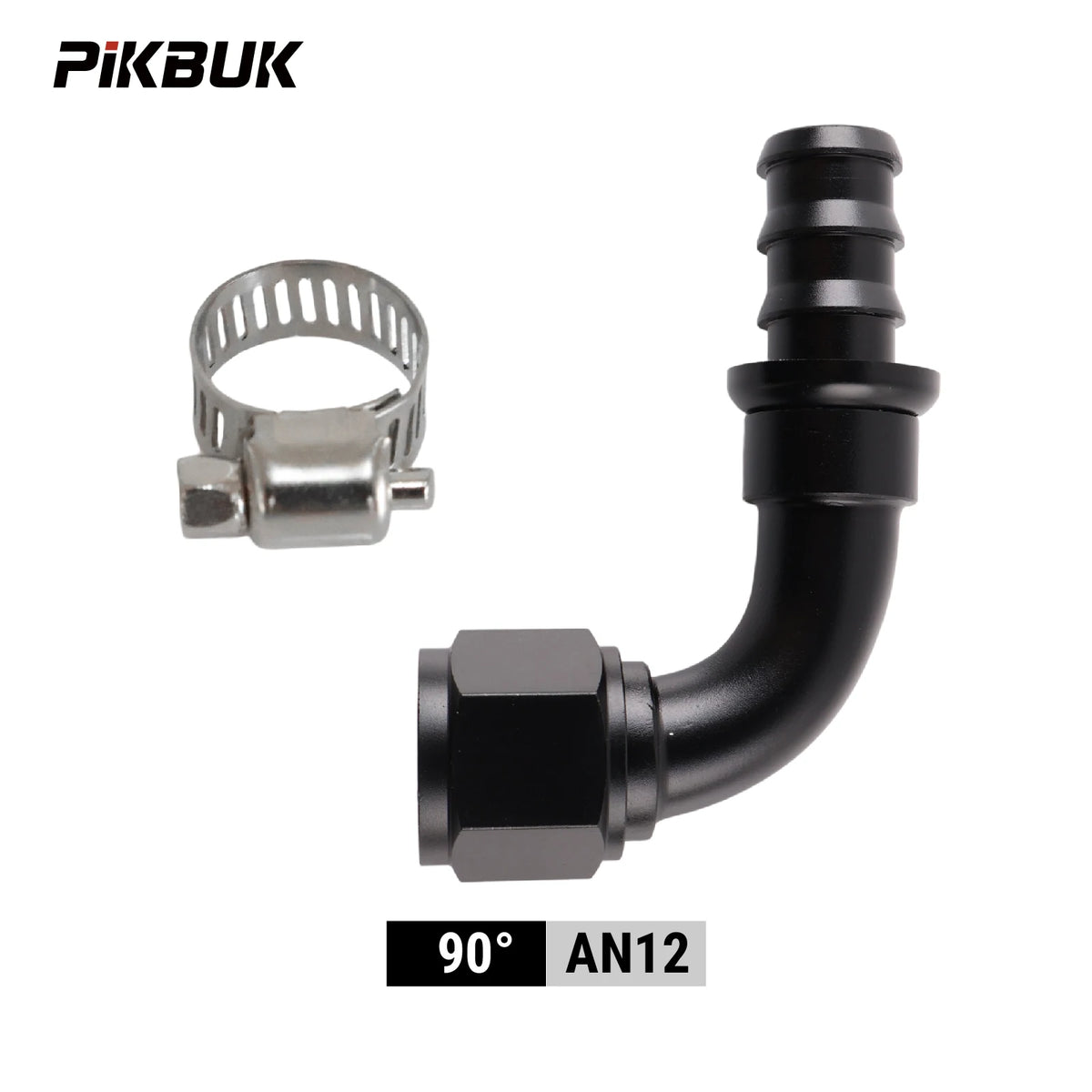 Reusable AN Push-On Hose Fittings With 0 45 90 180 Angles For Fuel Lines by InterCyprus Trading Ltd