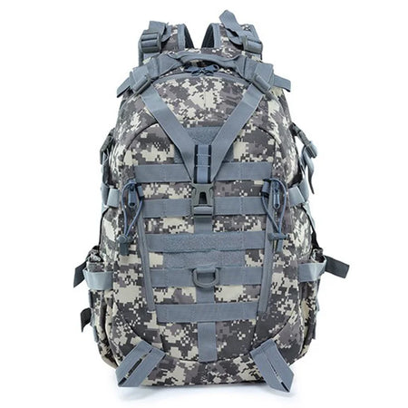 Tactical Camping Backpack Molle Rucksack &ndash; Heavy Duty Nylon ACU / 30 - 40L