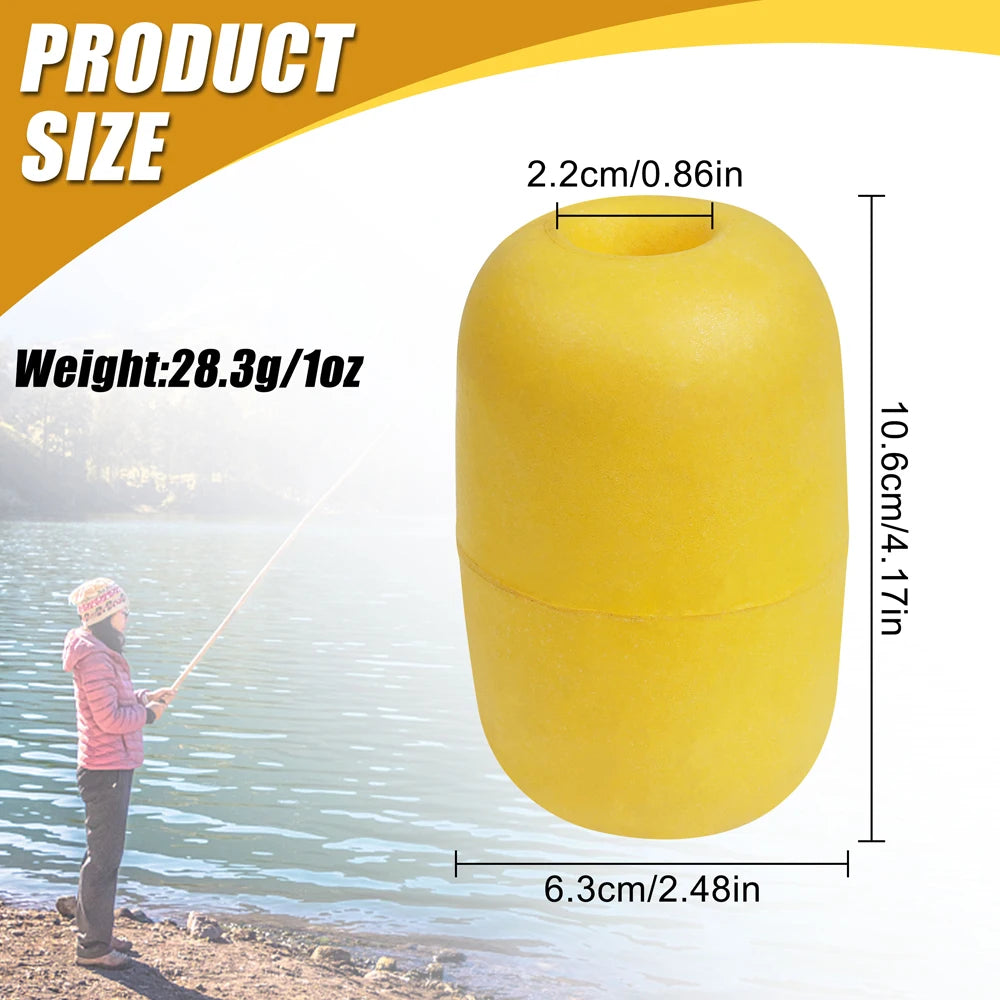 Kayak Anchor Ball - Durable Yellow Float Buoy for Marine &amp; Pool Use 1Pcs Type C