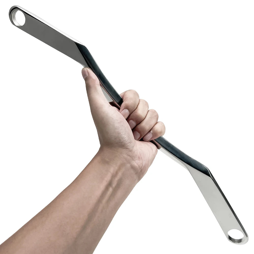 Gua Sha Stainless Steel Tool &ndash; M-Shaped Design for Versatile Massage 1Pcs