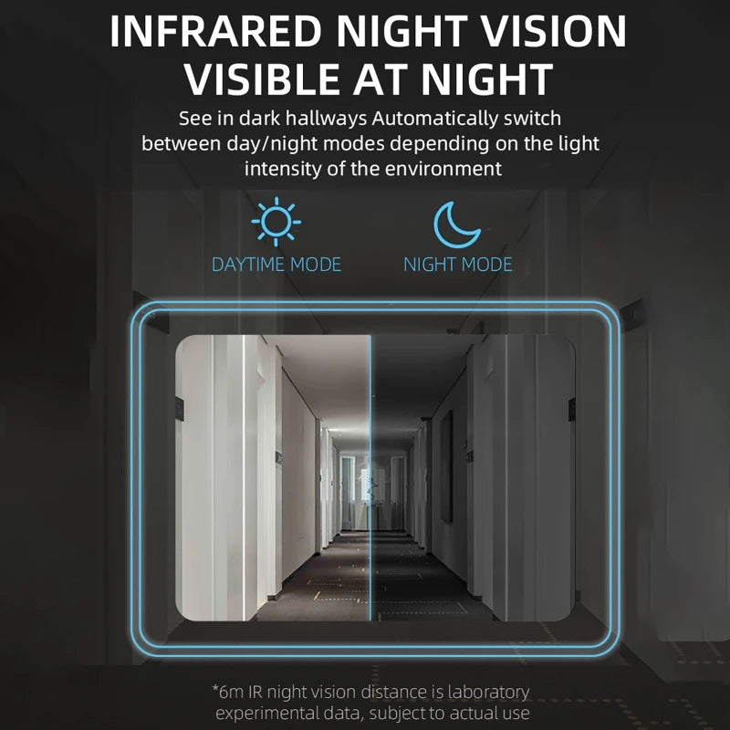 Luxuglow 720p Wireless Doorbell &ndash; Solar Powered Operation