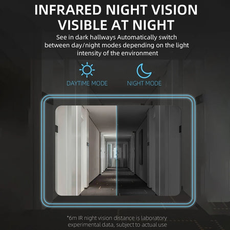 Luxuglow 720p Wireless Doorbell &ndash; Solar Powered Operation