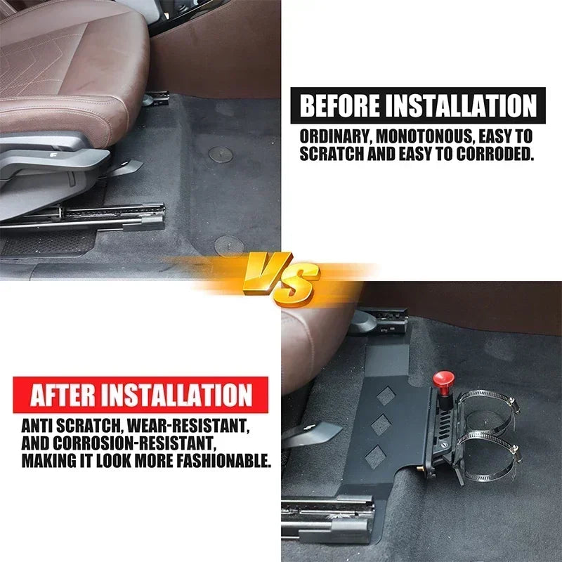 Suporte para Extintor em Liga de Alumínio Preto para BMW X1 2023