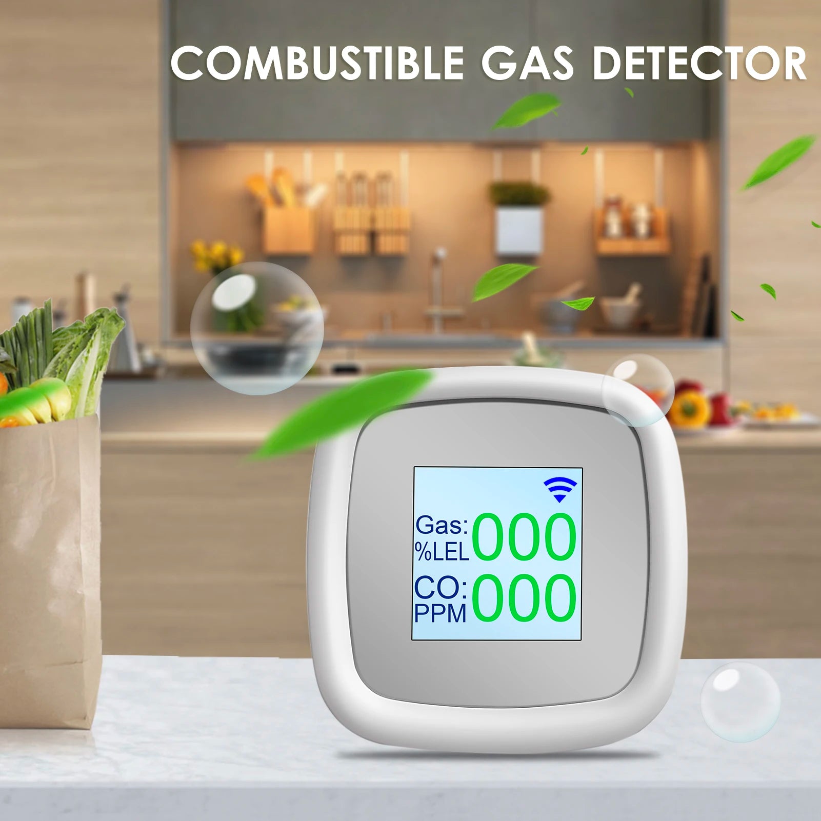 Tuya WIFI Combustible Gas Detector &ndash; Smart Alarm System
