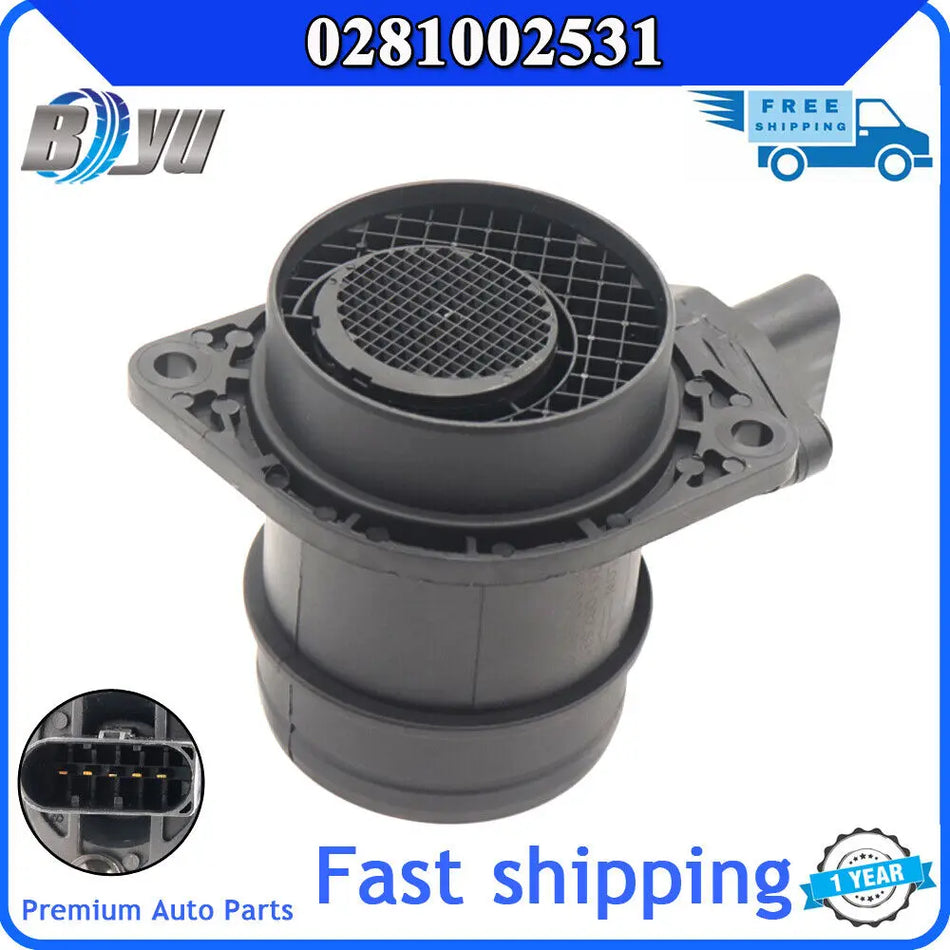 Senzor mase protoka zraka 038906461B za Volkswagen Beetle, Golf, Jetta motore kompatibilan s VW vozilima