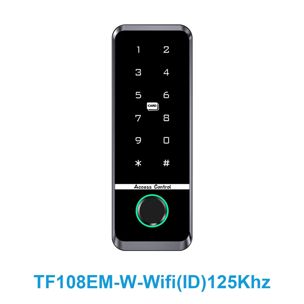 TF108/TF109 Tuya Fingerprint Lock &ndash; Waterproof Keyboard TF108EM-W-Wifi