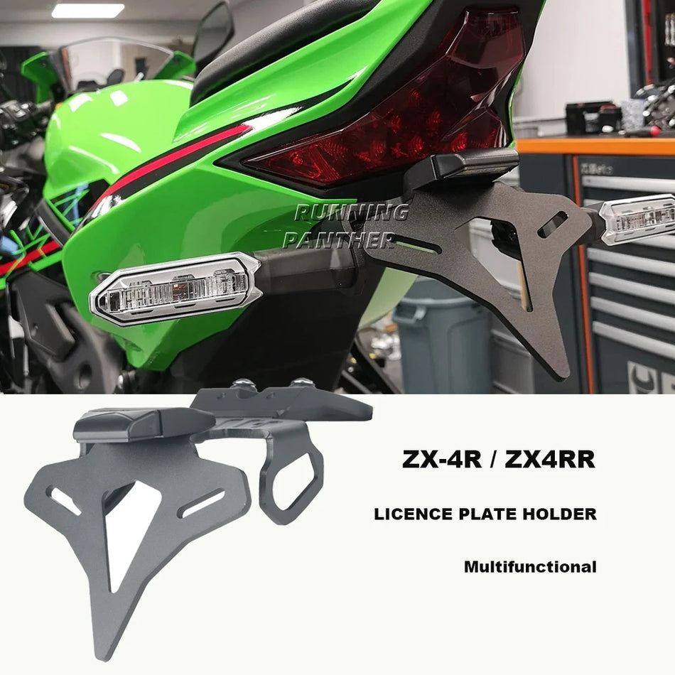 CNC alumīnija numura zīmes turētājs Kawasaki ZX-4R ZX4RR 2023.