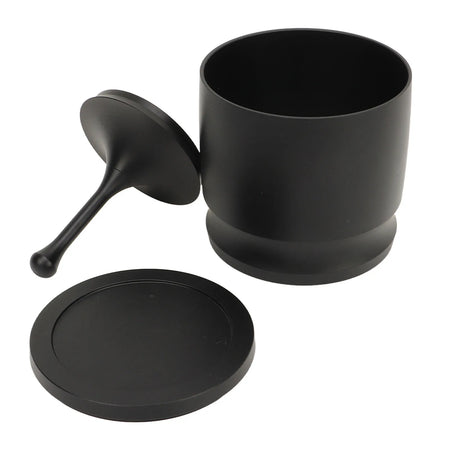 Aluminum Alloy Coffee Dosing Cup 58mm &ndash; Anti Spill black