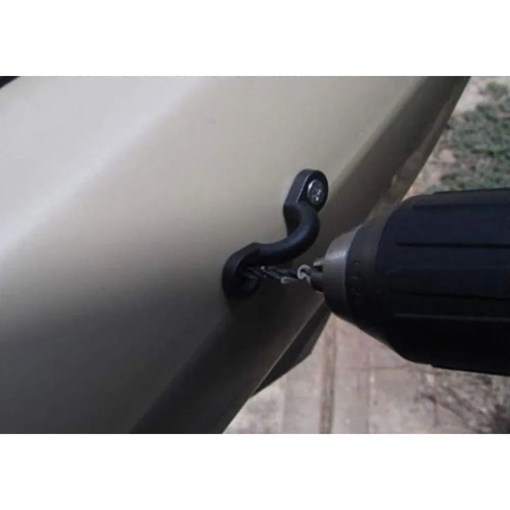 Kayak Clips Set for Inflatable Boats &amp; Marine Sports - Rigging Kit with Elastic Rope