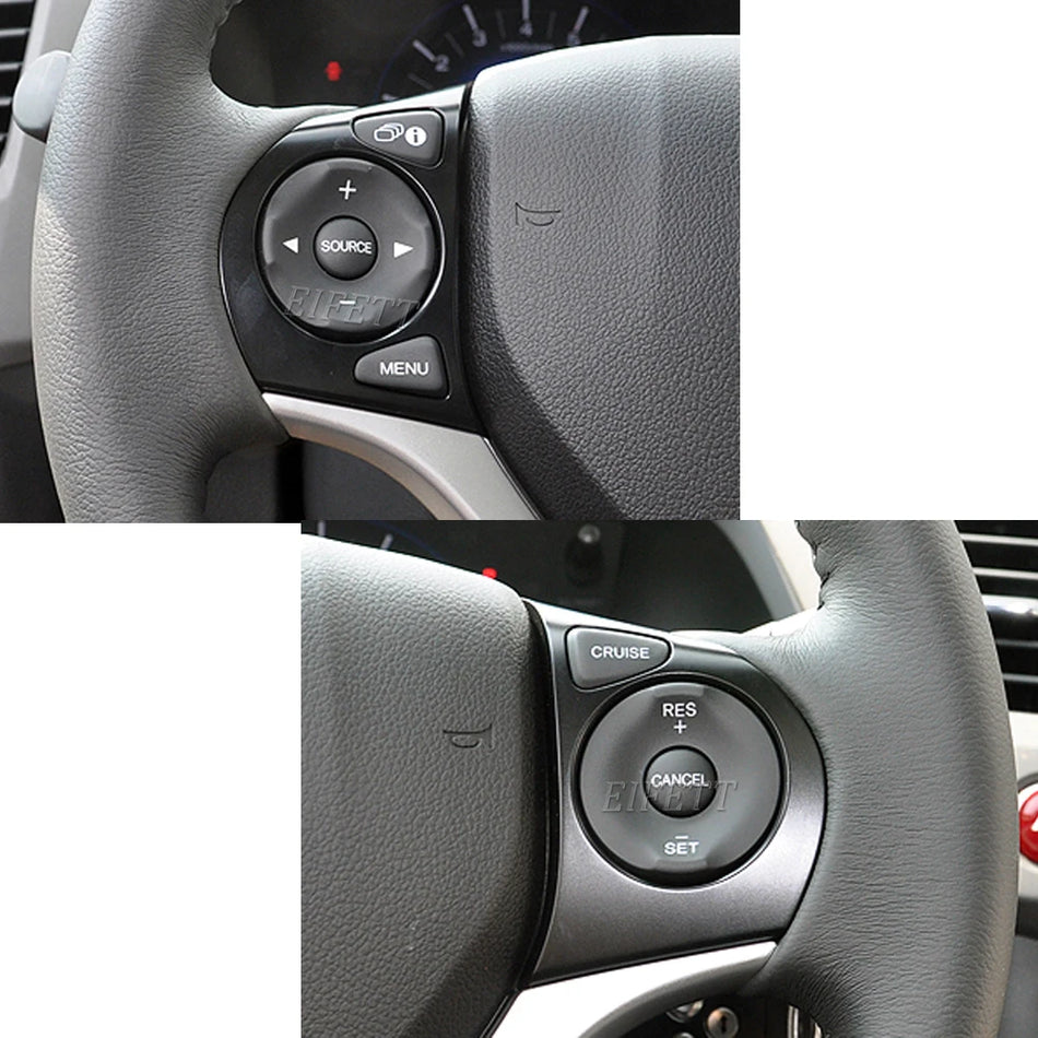 Bouton d'interrupteur de volant pour Honda Civic Jade 2012-2015 35880-TR6-A01