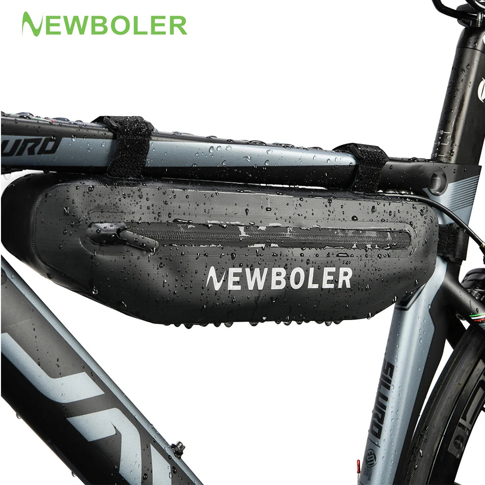 Waterproof Nylon Triangle Bag for Top Tube Bike Frame Cycling Storage