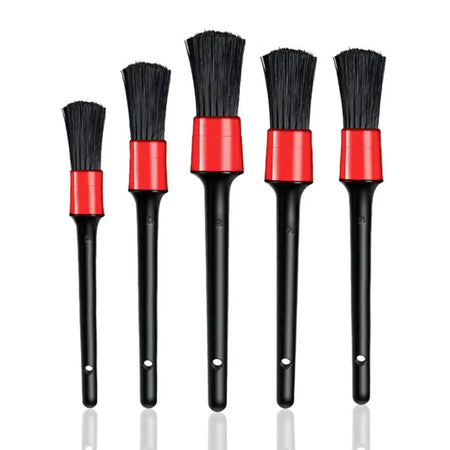 5 Pcs Car Cleaning Brush Kit &ndash; Multi Size Detail Cleaning Brush Kit