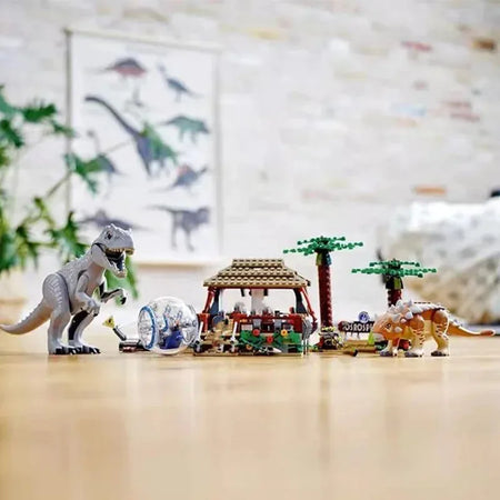 75941 Tyrannosaurus Rex Vs Ankylosaurus Block Set &ndash; Fun