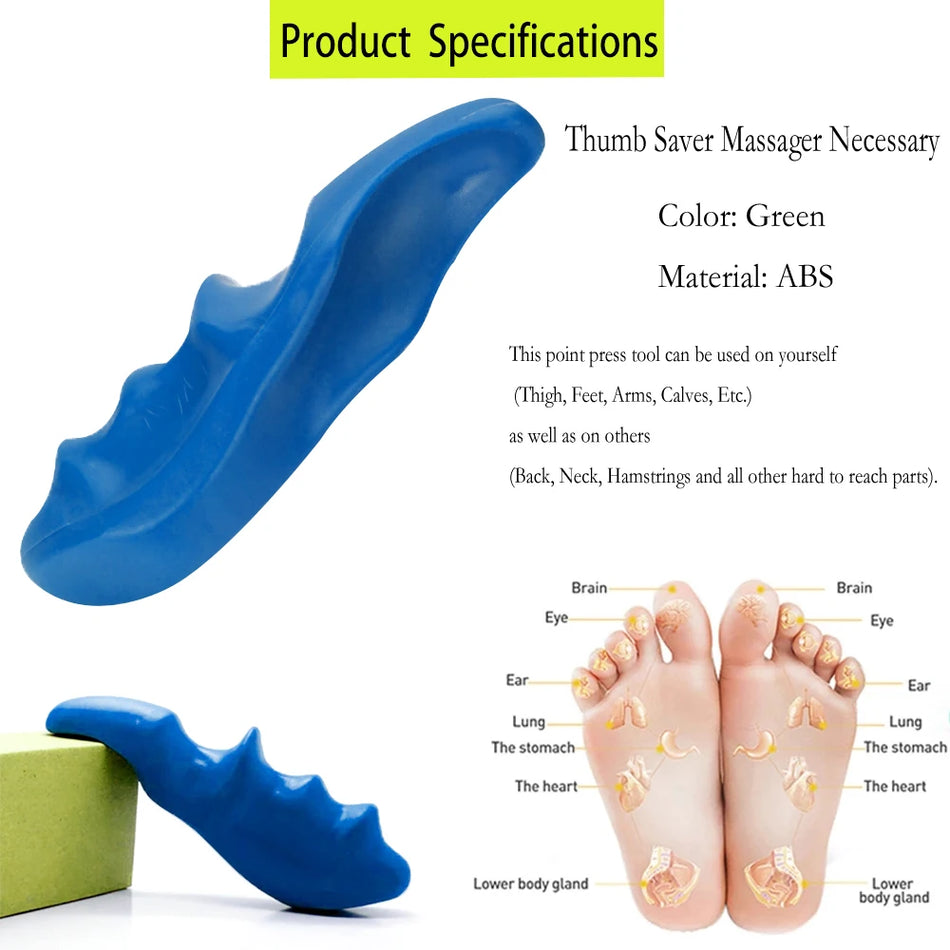 T-formet dyb vævsmassageapparat håndholdt ergonomisk