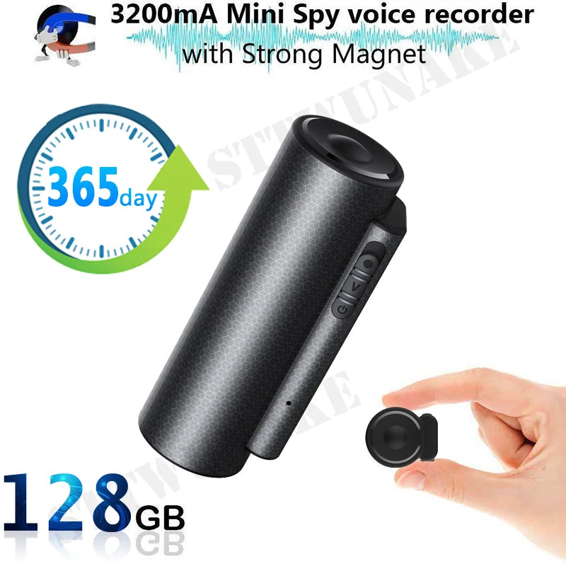 Mini voice recorder 600 hours digital recording device professional ...