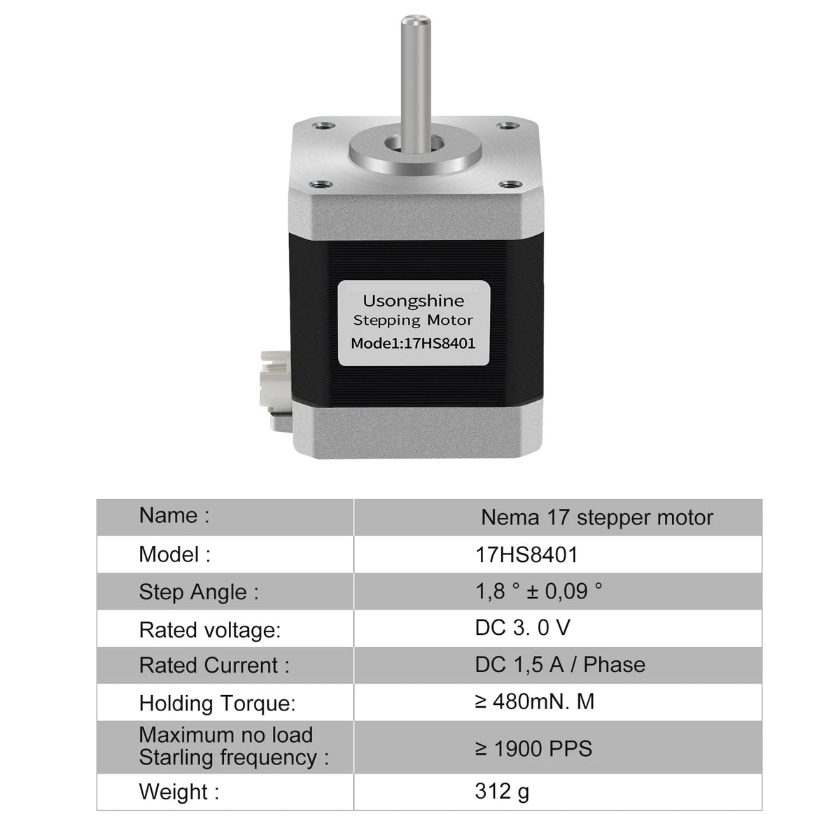 Usongshine Nema17 Stepper Motor &ndash; Exceptional Precision and Reliability