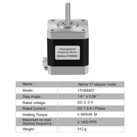 Usongshine Nema17 Stepper Motor &ndash; Exceptional Precision and Reliability