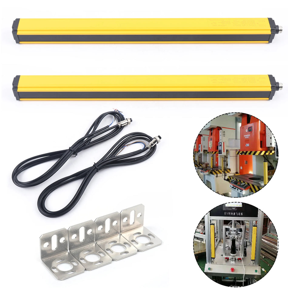 10-Beam Laser Sensor With Safety Grating – 3m Range