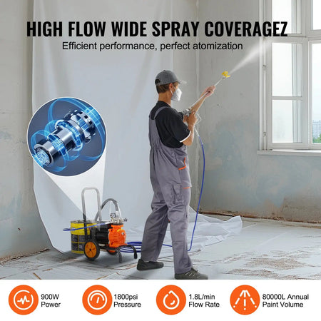 Diaphragm Airless Paint Sprayer &ndash; 1800 PSI
