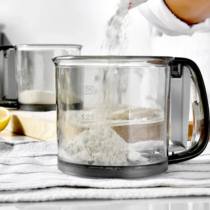 Flour Sifter Hand Press &ndash; Eco-Friendly Semi Automatic Design