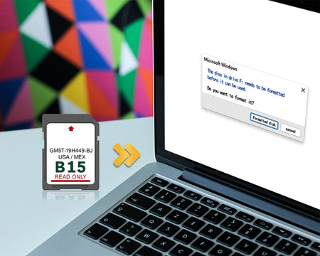 GM5T-19H449-BJ 32GB SD For Ford Navigation &ndash; 2024 USA Maps