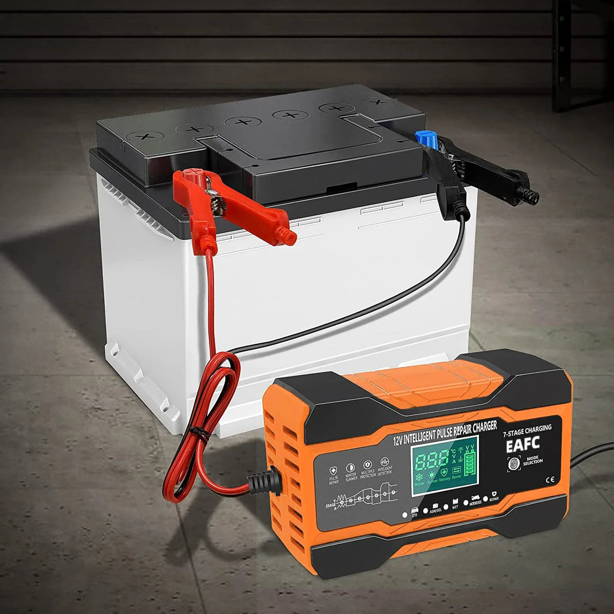 New 12V 24V 12A 10A Battery Charger &ndash; Smart Fast Charging