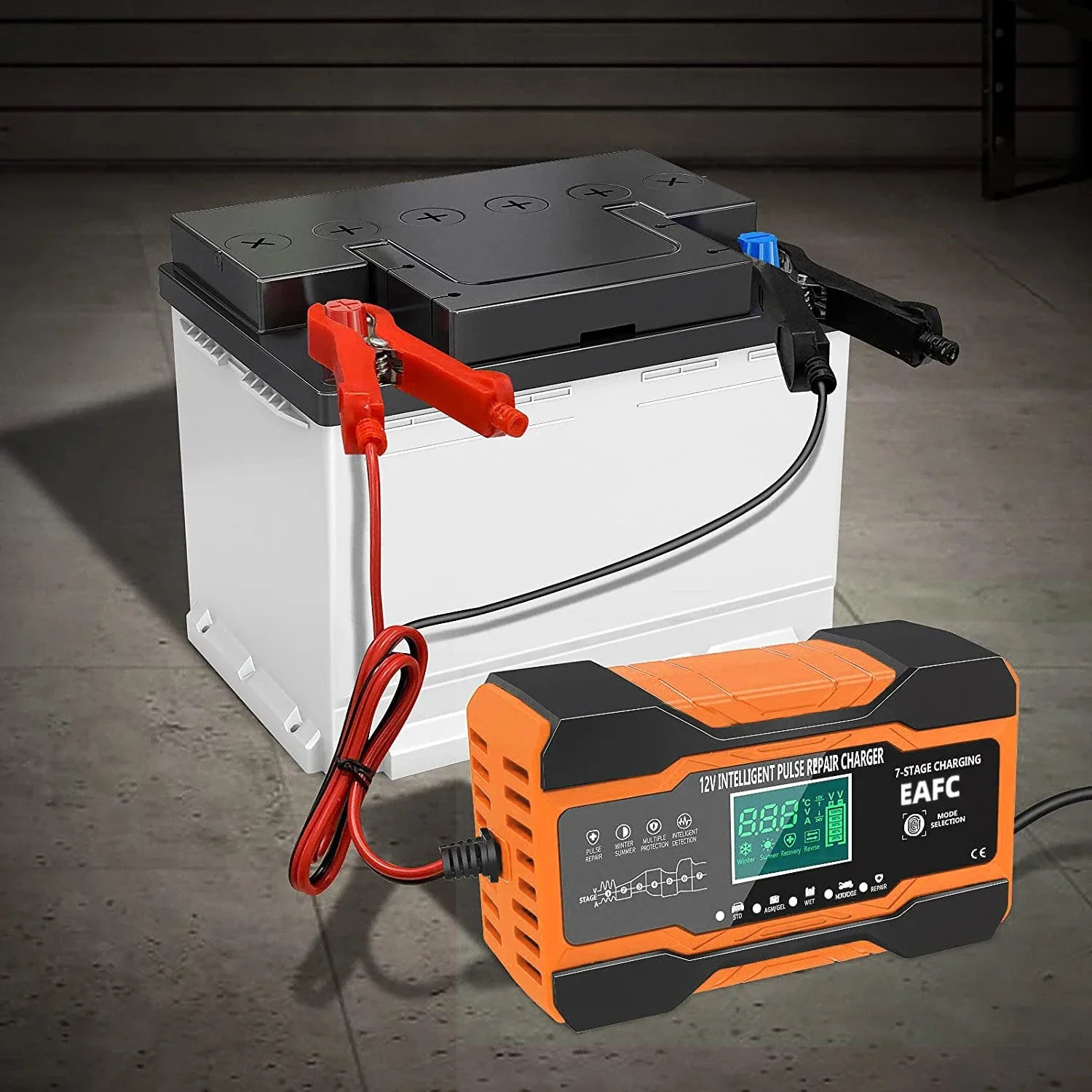 New 12V 24V 12A 10A Battery Charger &ndash; Smart Fast Charging