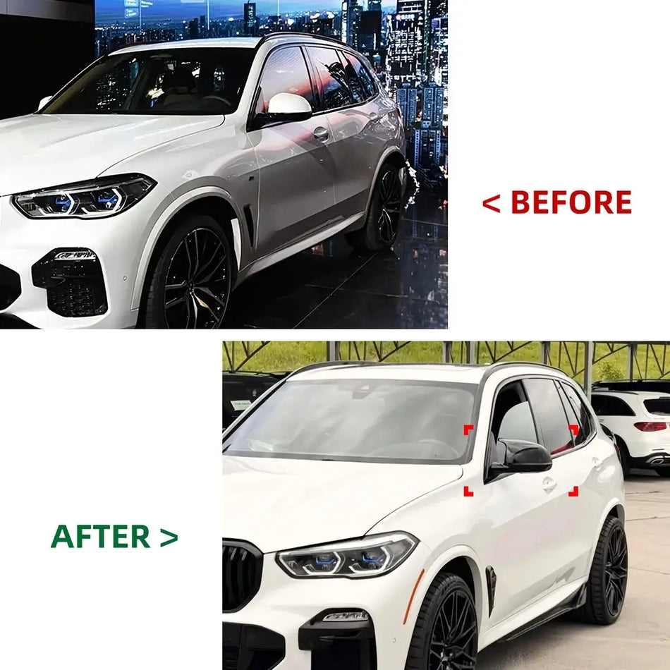 Pair Side Mirror Covers for BMW X3 G01 X4 G02 X5 G05 X6 G06 X7 G07