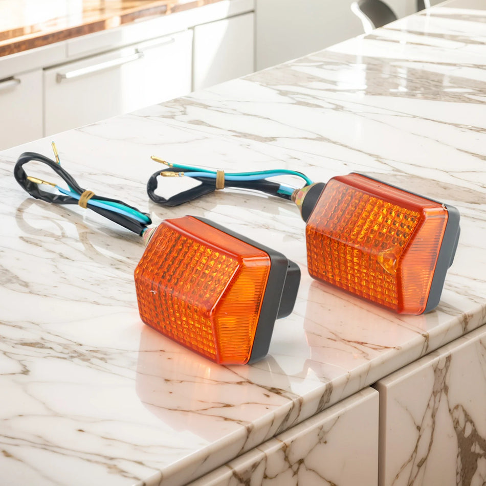 Zestaw świateł kierunkowskazów do Hondy XR 650L 1993-2021, przednie i tylne części z akrylu ABS