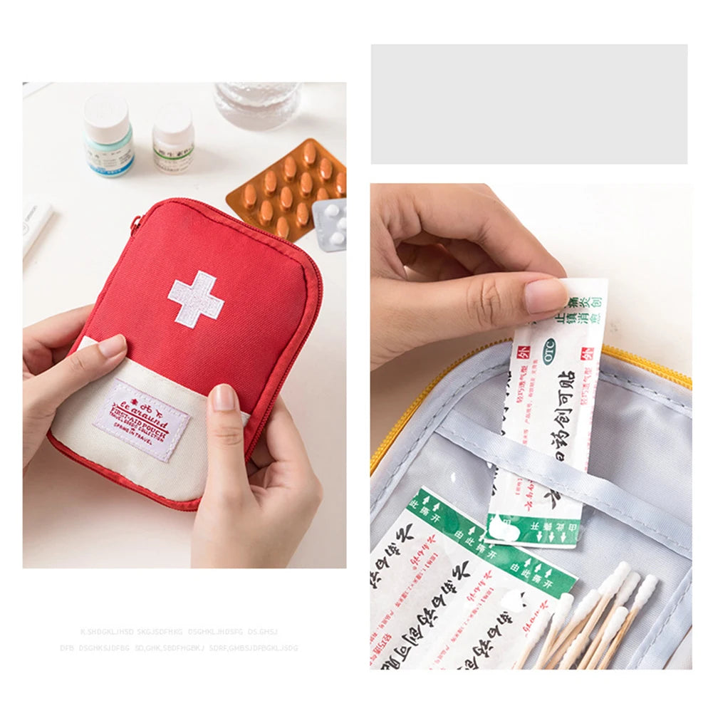 2PCS Mini Medicine Bag &ndash; Cute First Aid Kit Organizer