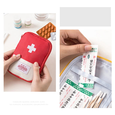 2PCS Mini Medicine Bag &ndash; Cute First Aid Kit Organizer