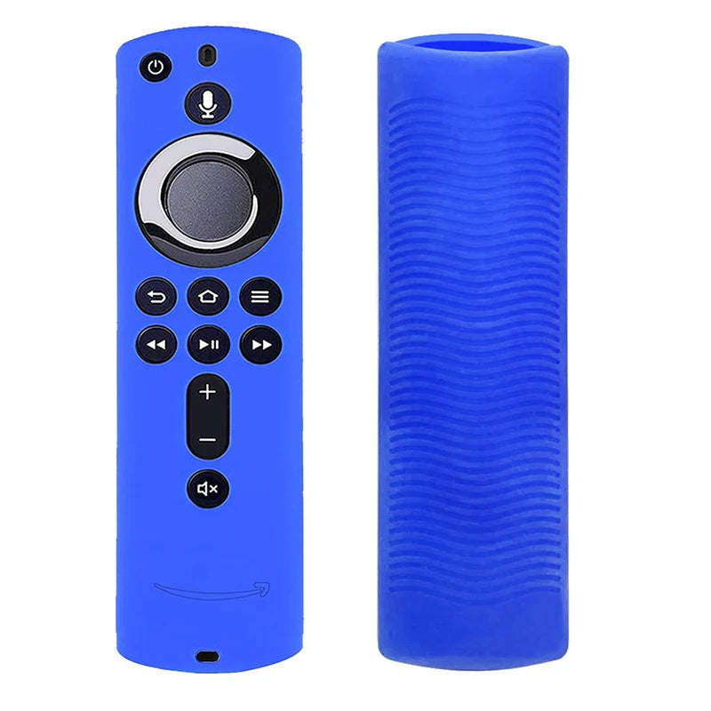 Silicone Case Control Protector &ndash; Durable Protection for Amazon Fire TV Stick 4K Blue