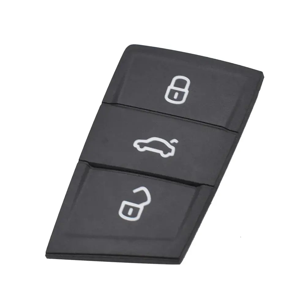3 Button Remote Key Fob Case For Seat Ateca Leon Ibiza For VW Polo Golf 7 Tiguan 2017 2018 2019 Rubber Case Shell Skin Pad by InterCyprus Trading Ltd
