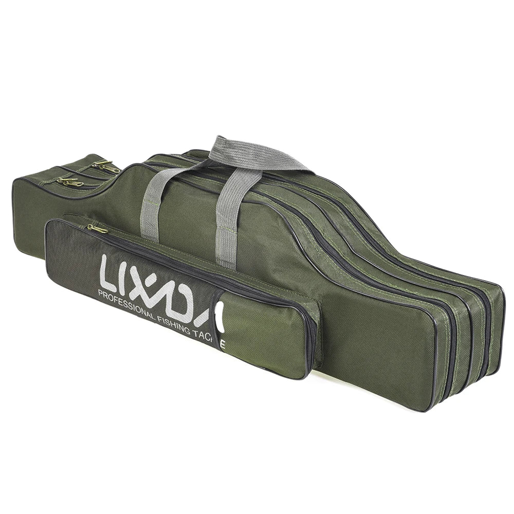 LIXADA Tackle Pack - Portable Folding Rod Bag Organizer