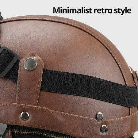 Herobiker DOT Approved Half Helmet &ndash; Lightweight ABS Shell