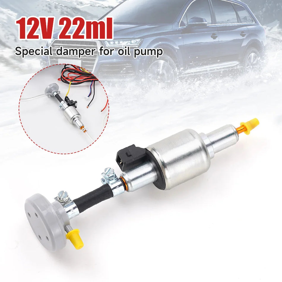 12V Dieselöljypumppu vaimennin Metalli Webasto-lämmittimelle